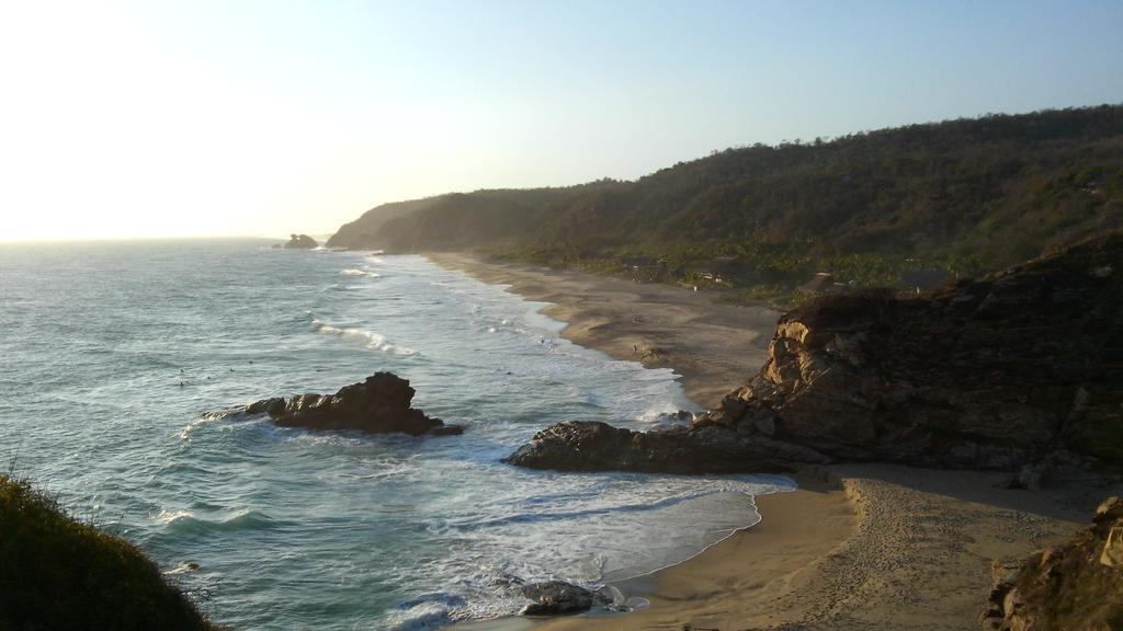 ホテル Casa Mazunte Tierra Viva エクステリア 写真